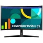 Samsung Monitor Curvo Essential S3 S24D366GAU 24 pulg Full HD 100Hz Negro